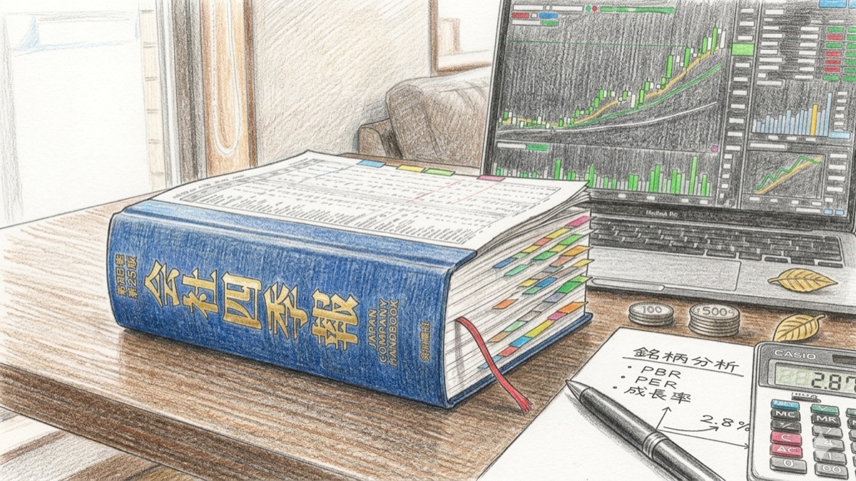会社四季報で銘柄分析
